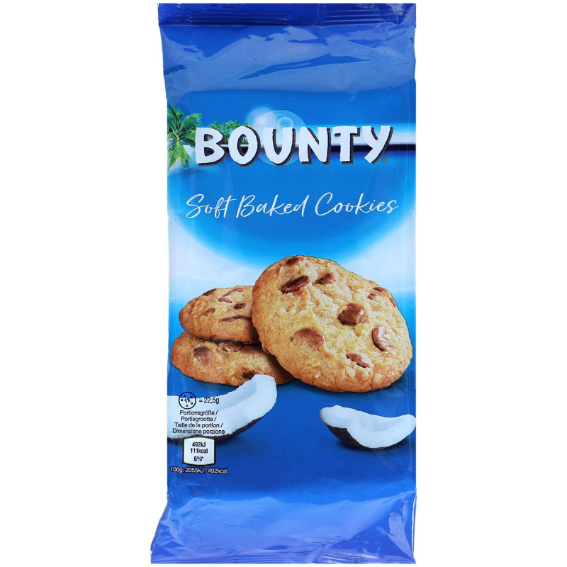  Bounty Soft Baked Cookies 180g 