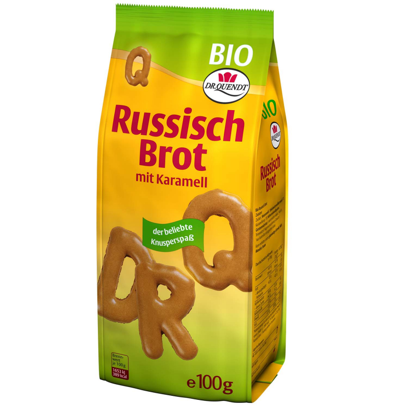  Dr. Quendt Russisch Brot Bio 100g 