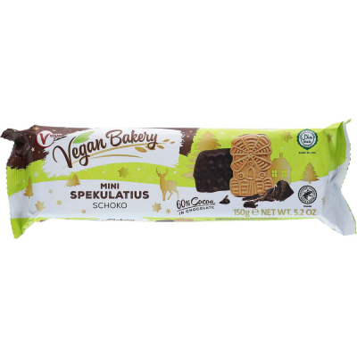  Coppenrath Vegan Bakery Mini Spekulatius Schoko 150g 