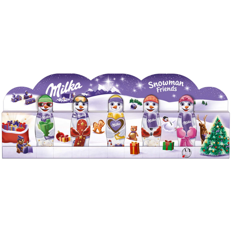  Milka Snowman Friends 5x15g 