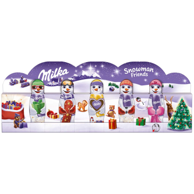  Milka Snowman Friends 5x15g 