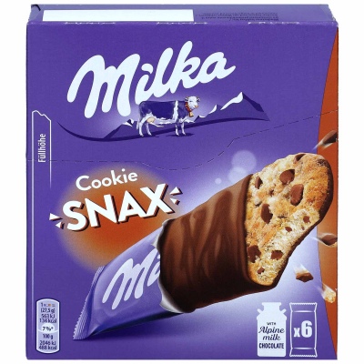  Milka Cookie Snax 6x27,5g 