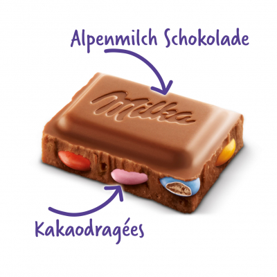  Milka Bunte Kakaolinsen 100g 