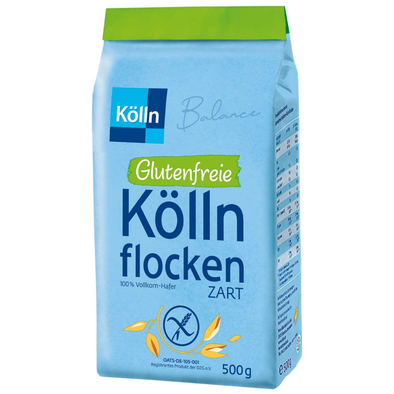  Kölln Glutenfreie Köllnflocken Zart 500g 