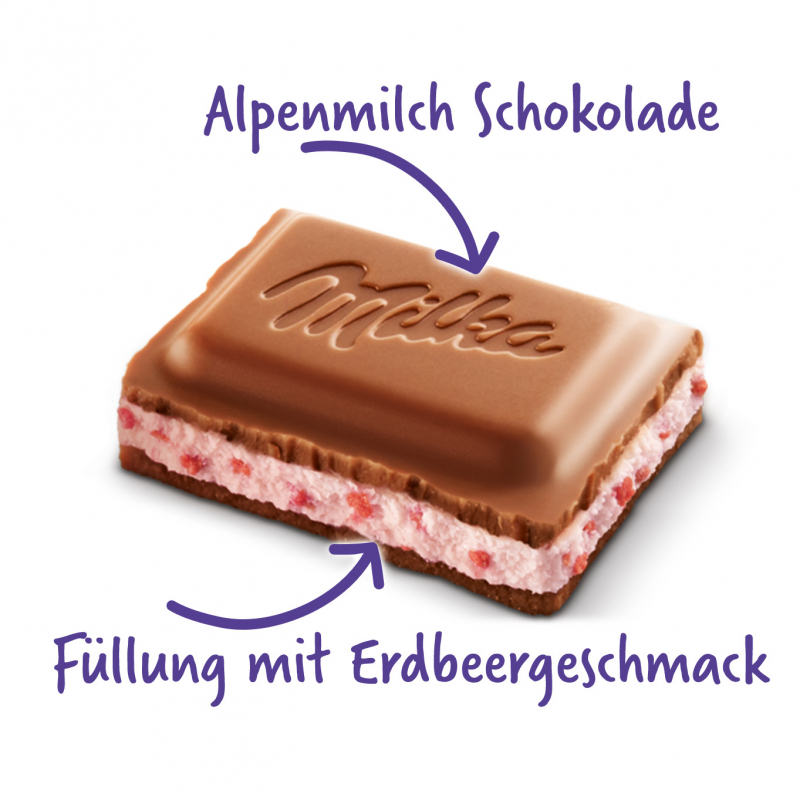  Milka Erdbeer 100g 