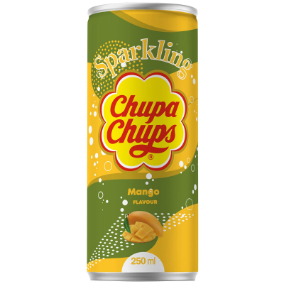  Chupa Chups Sparkling Mango 250ml (MHD 21.10.2024) 