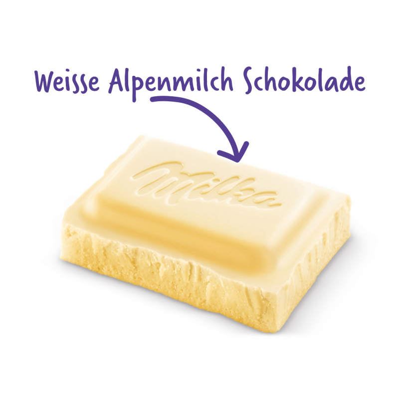  Milka Weiße Schokolade 100g 