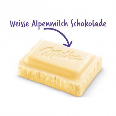  Milka Weiße Schokolade 100g 