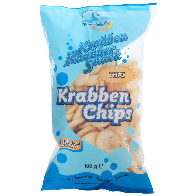  Werner Lauenroth Krabben Chips thai 100g 