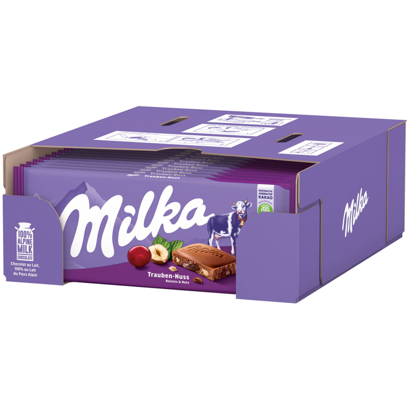  Milka Trauben-Nuss 100g 