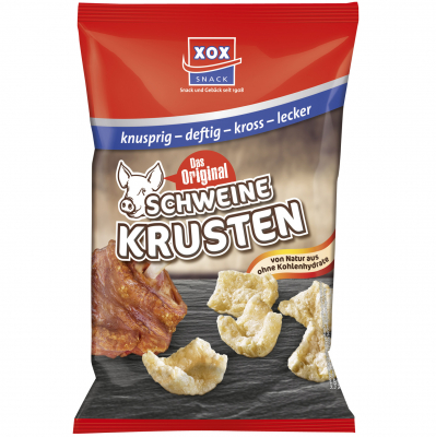  XOX Schweinekrusten 100g 