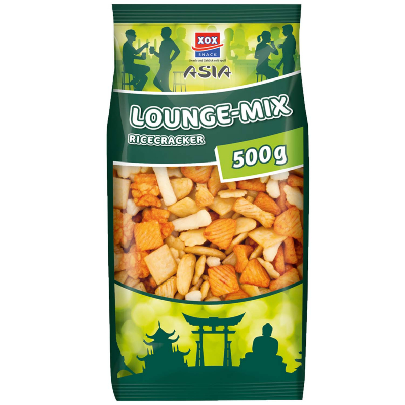  XOX Asia Lounge-Mix Ricecracker 500g 