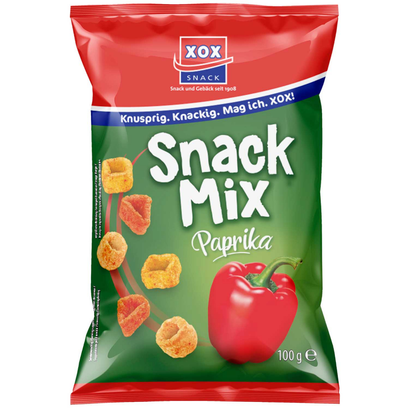 XOX Snack Mix Paprika 100g 