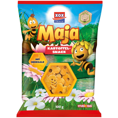  XOX Biene Maja Kartoffel-Snack 100g 