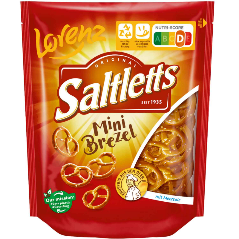  Saltletts Mini Brezel 150g 