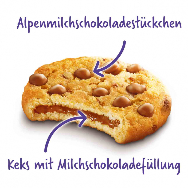  Milka Cookie Sensations 156g 