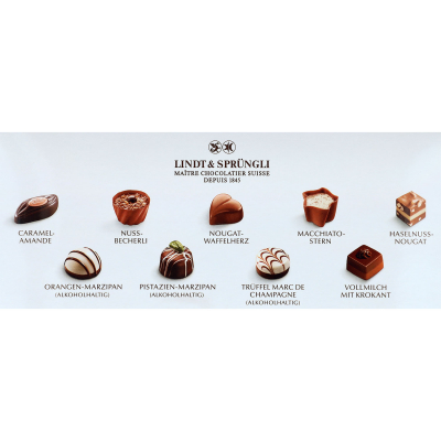  Lindt Mini Pralinés 180g 