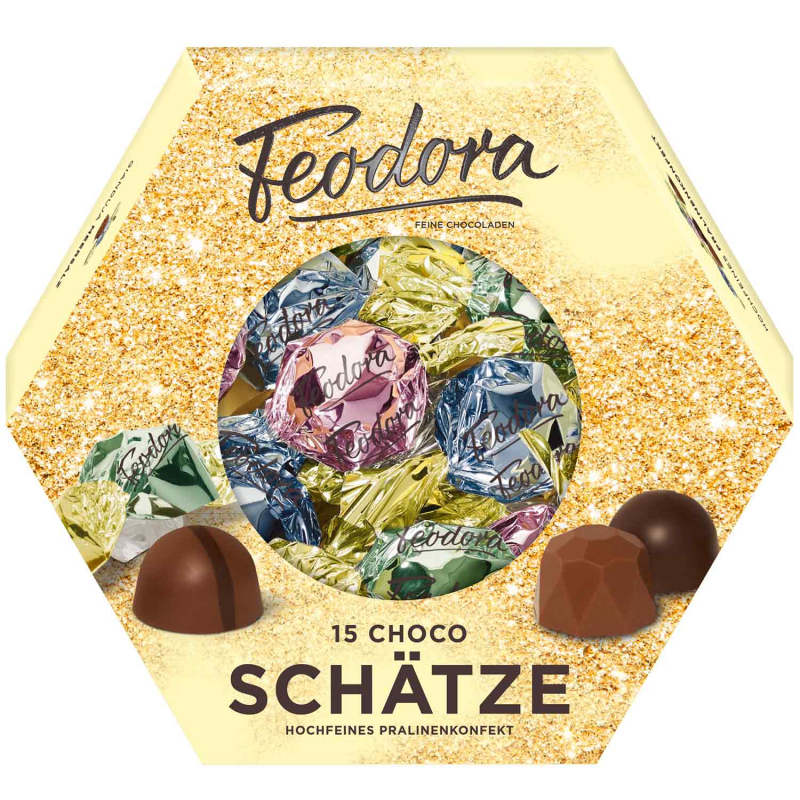  Feodora 15 Choco Schätze 165g 