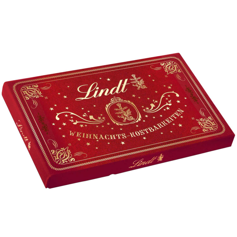  Lindt Weihnachts-Kostbarkeiten Samt-Pralinés 200g 