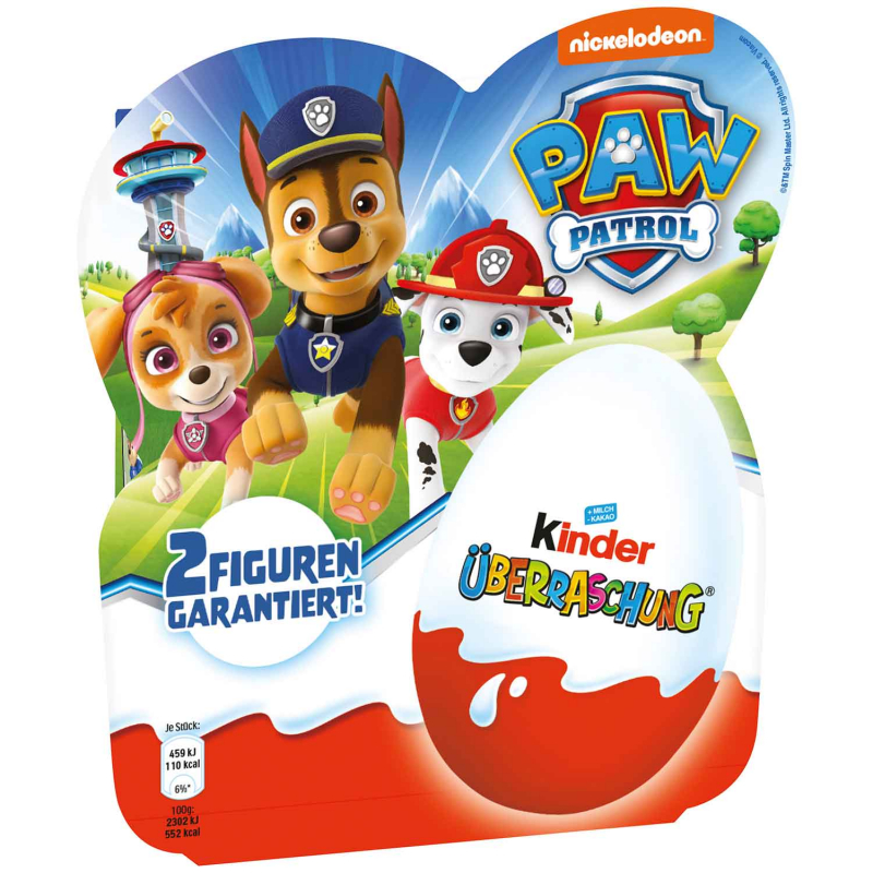  kinder Überraschung Classic-Ei 'Paw Patrol' 4er 