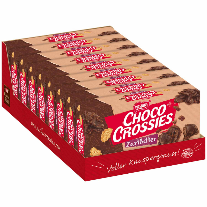  Choco Crossies Zarbitter 2×75g 