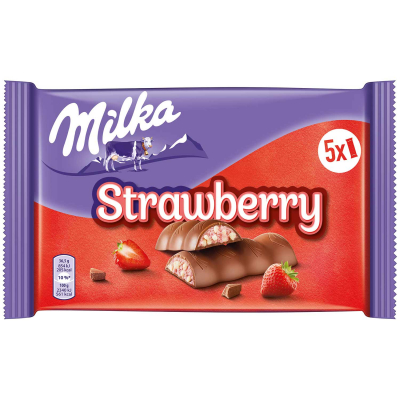  Milka Strawberry Riegel 5x36,5g 