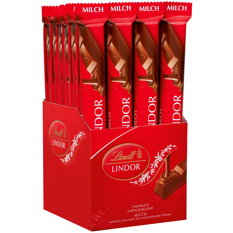  Lindt Lindor Vollmilch Stick 38g 