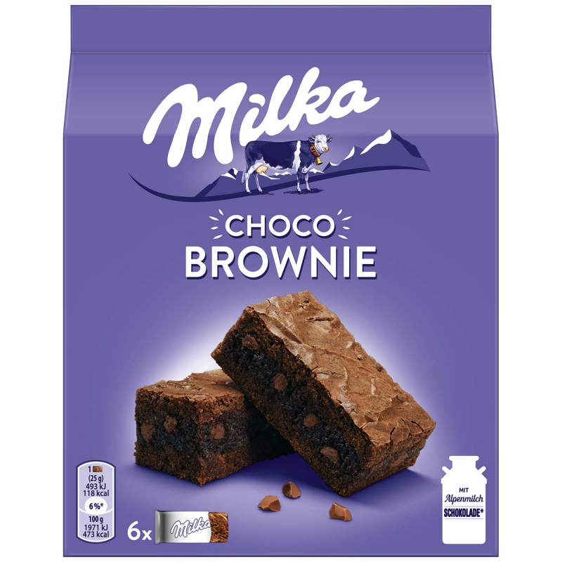  Milka Choco Brownie 6x25g 