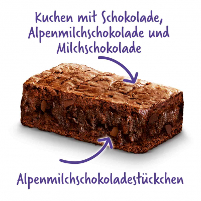  Milka Choco Brownie 6x25g 