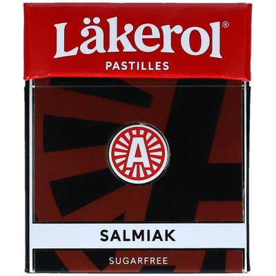  Läkerol Salmiak sugarfree 4x25g 