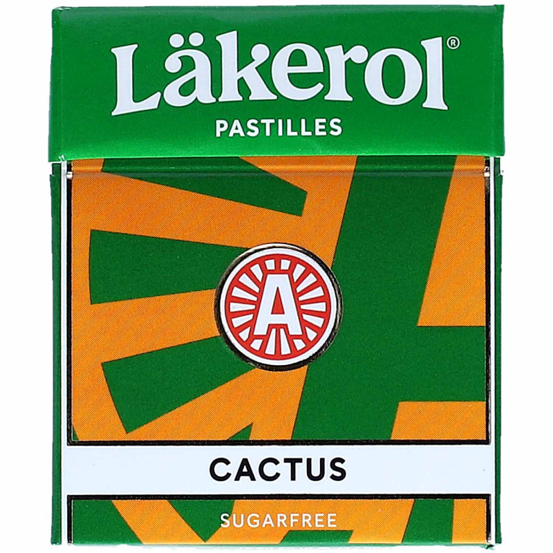  Läkerol Cactus sugarfree 4x25g 