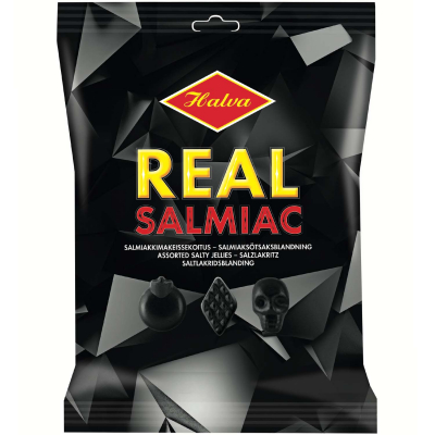  Halva Real Salmiac 350g 