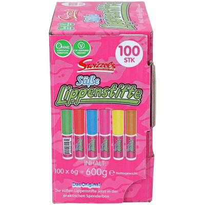  Swizzels Süße Lippenstifte 100er 