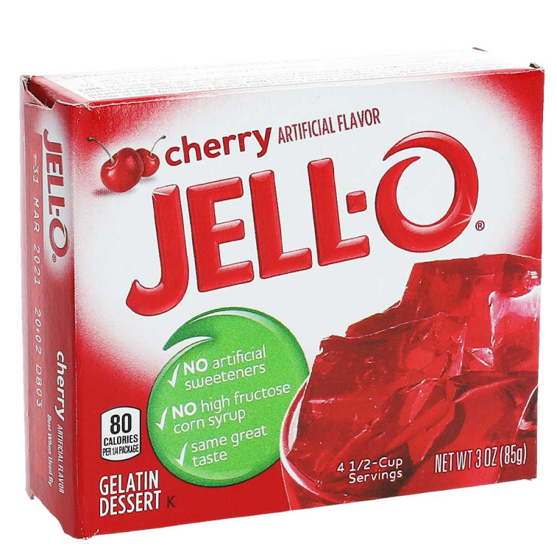  Jell-O Cherry 85g 