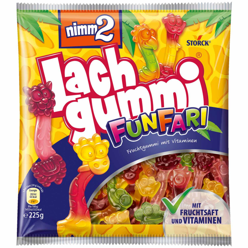  nimm2 Lachgummi Funfari 225g 