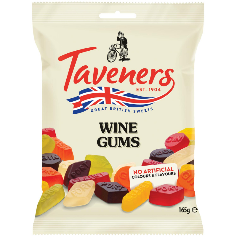  Taveners Wine Gums 165g 