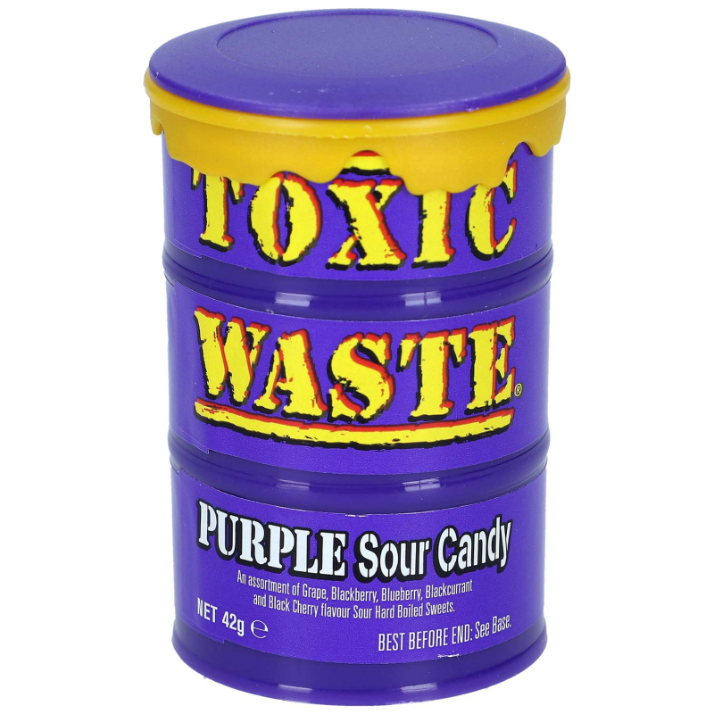  Toxic Waste Purple Sour Candy 42g 