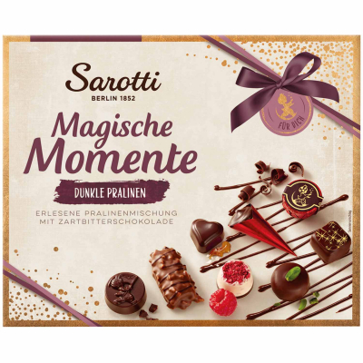  Sarotti Magische Momente Dunkle Pralinen 210g 