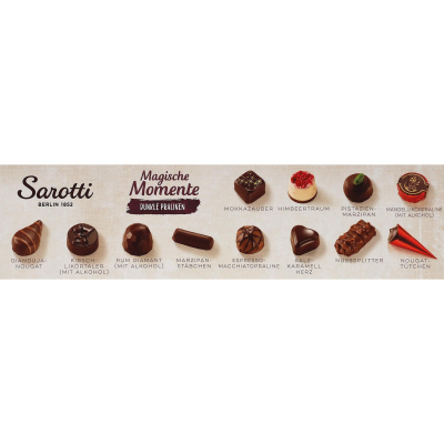  Sarotti Magische Momente Dunkle Pralinen 210g 