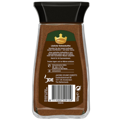  Jacobs Espresso 100g 