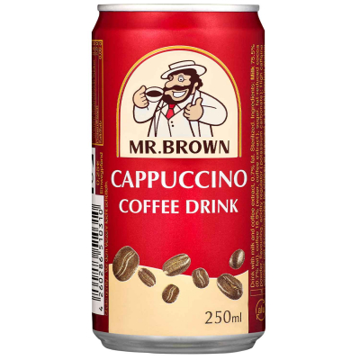  Mr. Brown Coffee Drink Cappuccino 250ml 