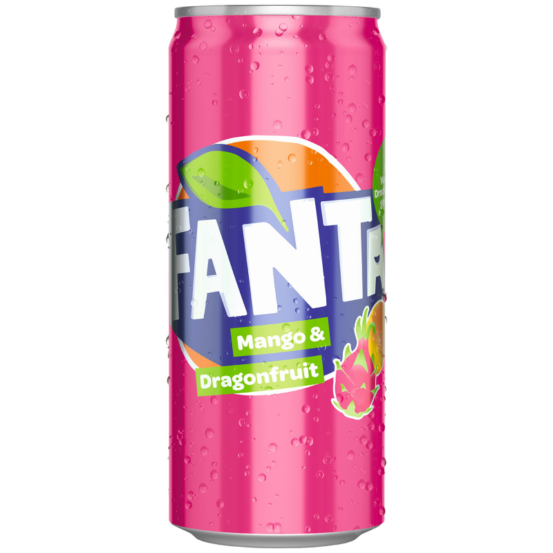  Fanta Mango & Dragonfruit 330ml 