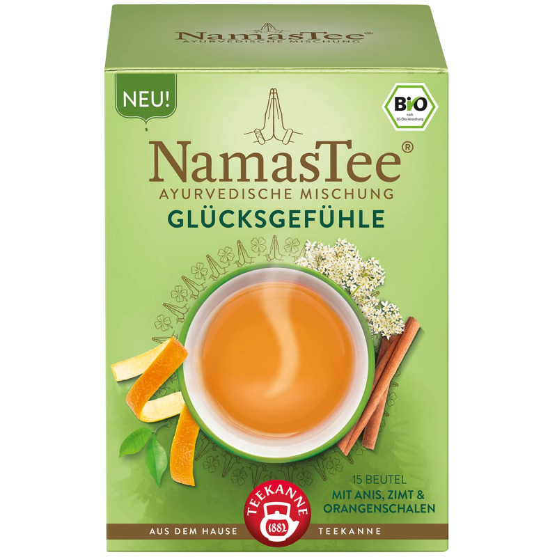  Teekanne NamasTee Glücksgefühle Bio 15er 