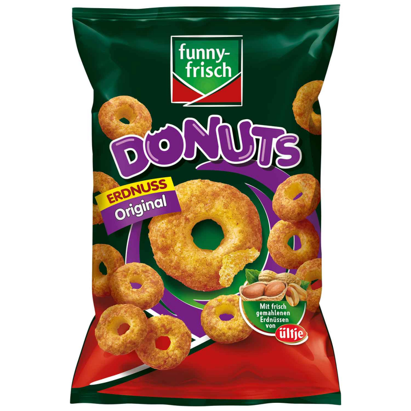  funny-frisch Donuts Erdnuss Original 110g 