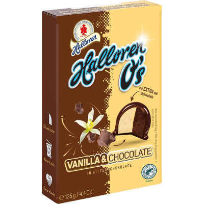  Halloren O's Vanilla & Chocolate 125g 