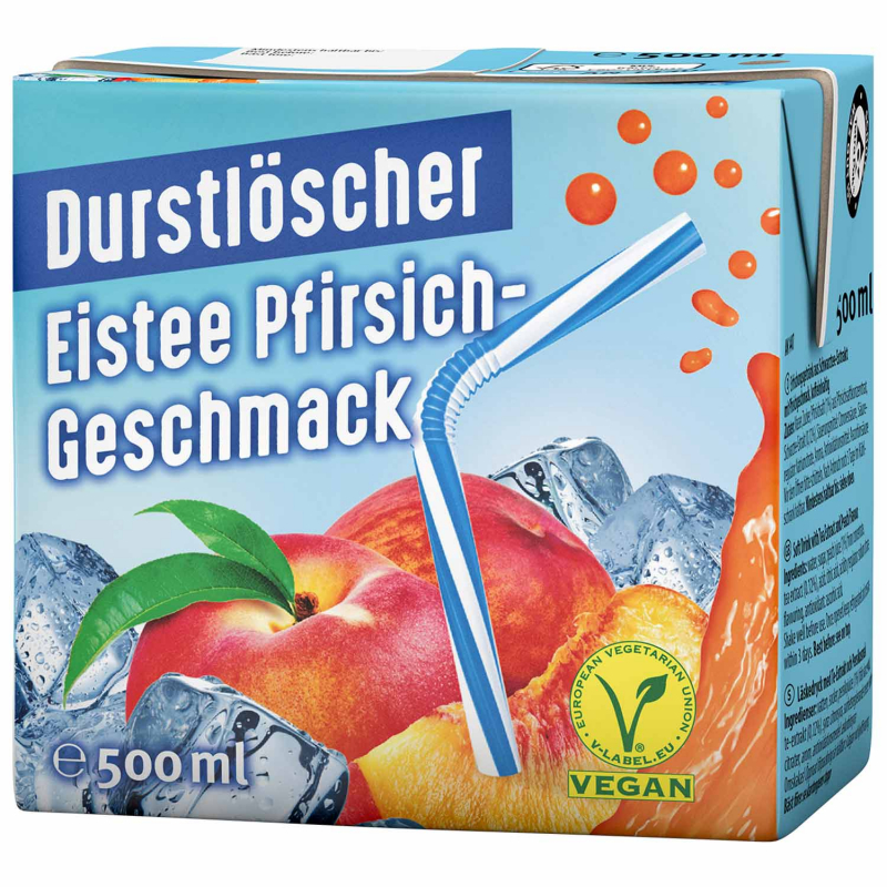  Durstlöscher Eistee Pfirsich 500ml 