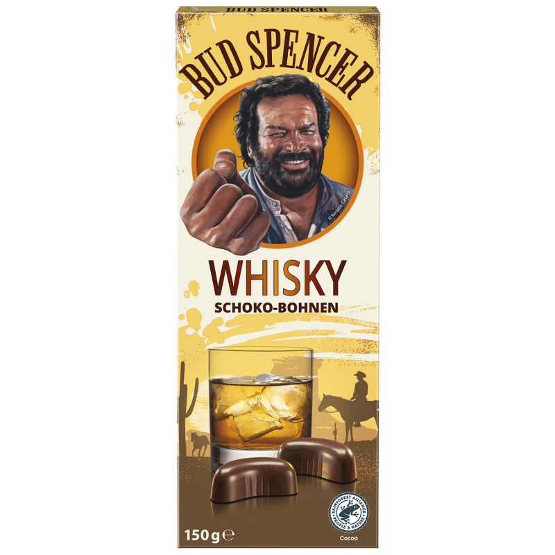  Bud Spencer Whisky Schoko-Bohnen 150g 