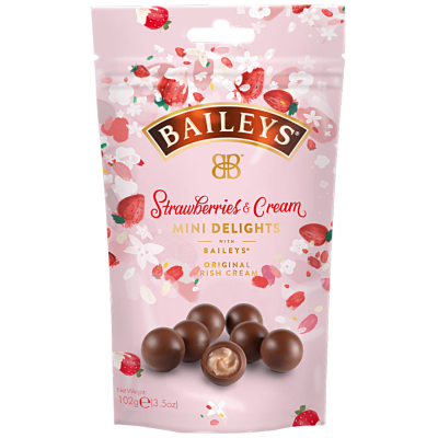  Baileys Chocolate Mini Delights Strawberry & Cream 102g 