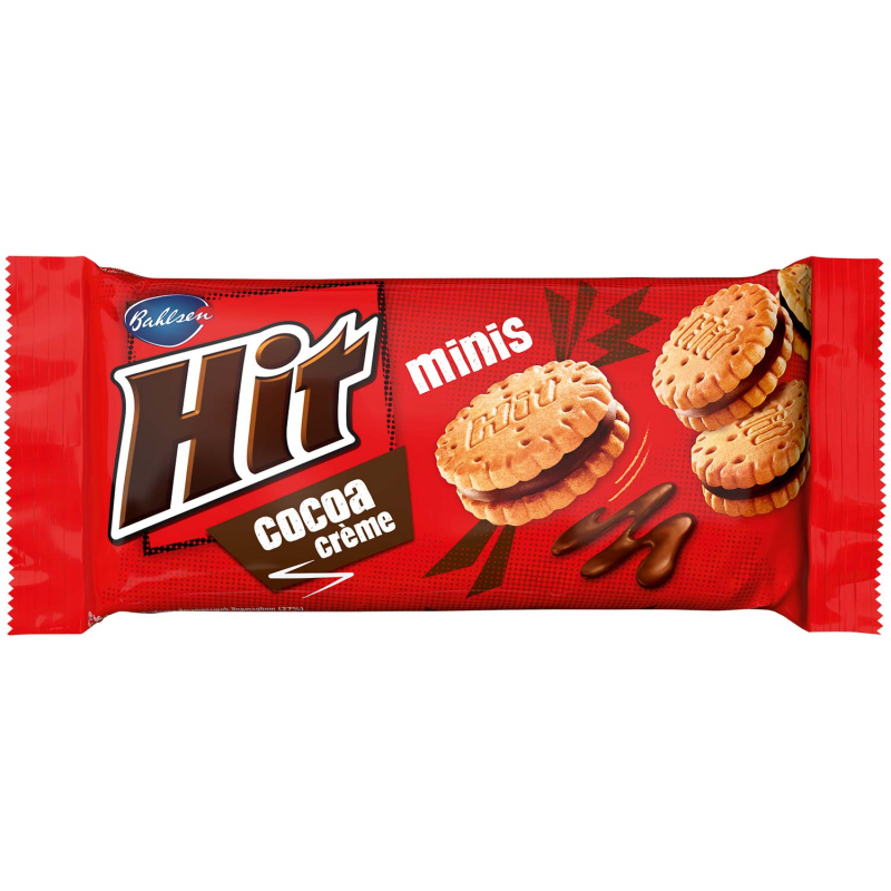  Bahlsen Hit Cocoa Crème Minis 130g 