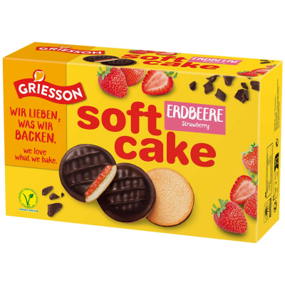  Griesson Soft Cake Erdbeere 2x150g 